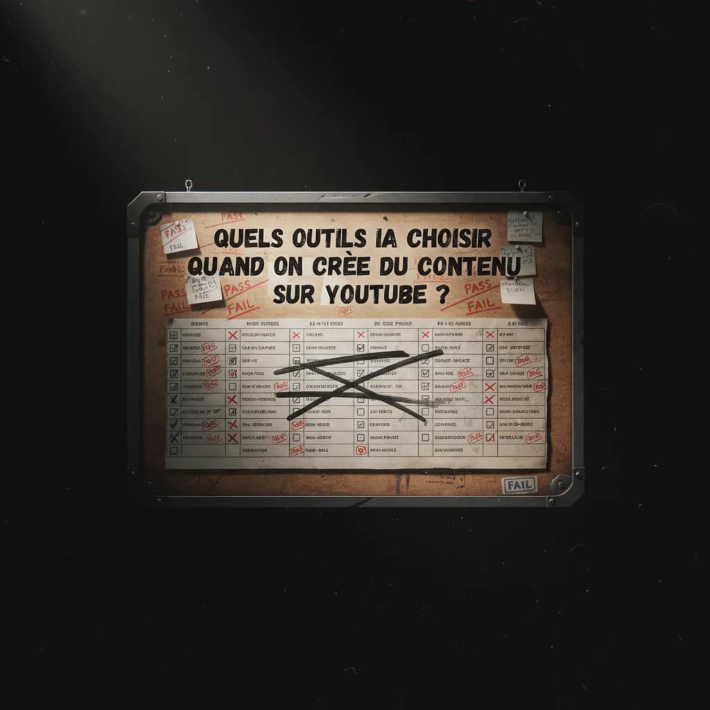 Quels outils IA choisir quand on crée du contenu sur YouTube ? quality control Quels outils IA choisir quand on crée du contenu sur YouTube ? quality control
