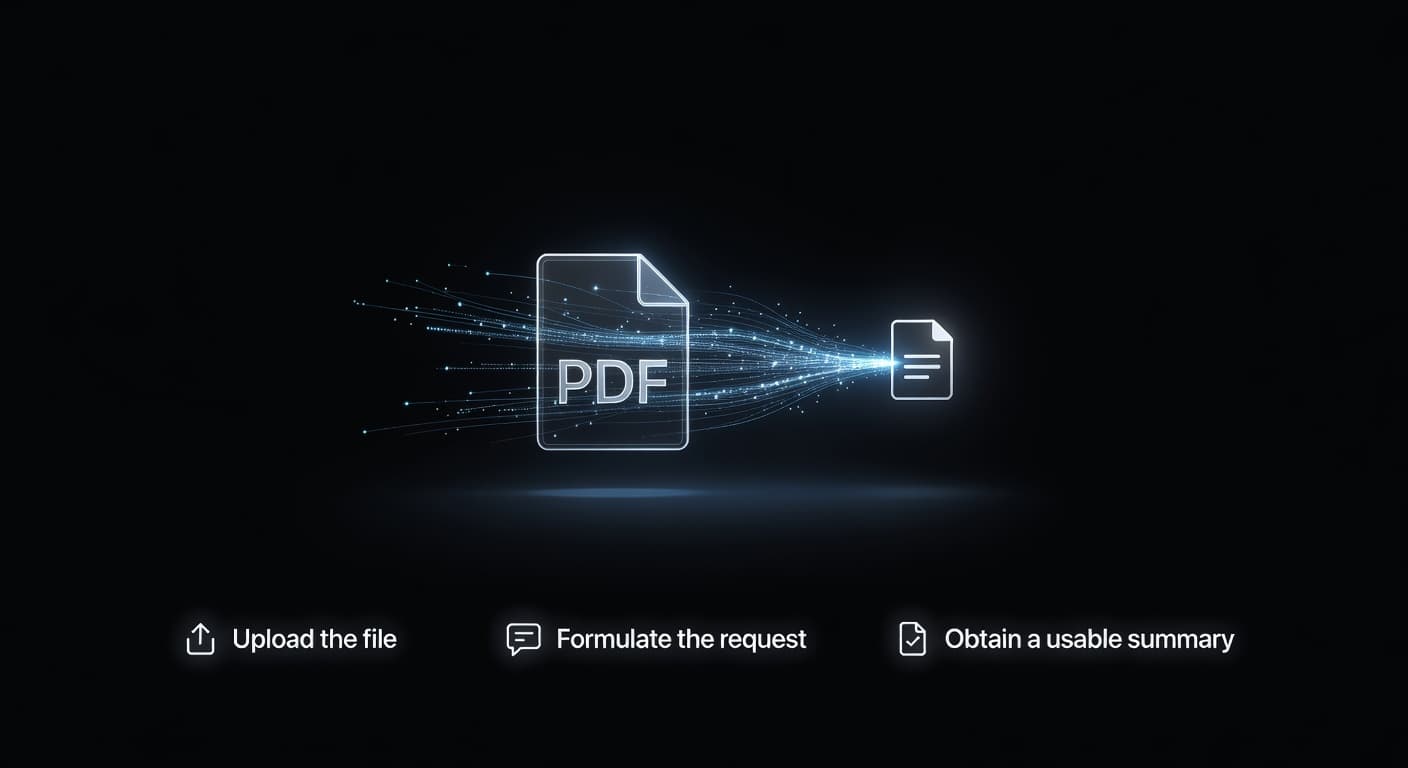 Apprendre à résumer un long document PDF avec l'IA : tuto rapide