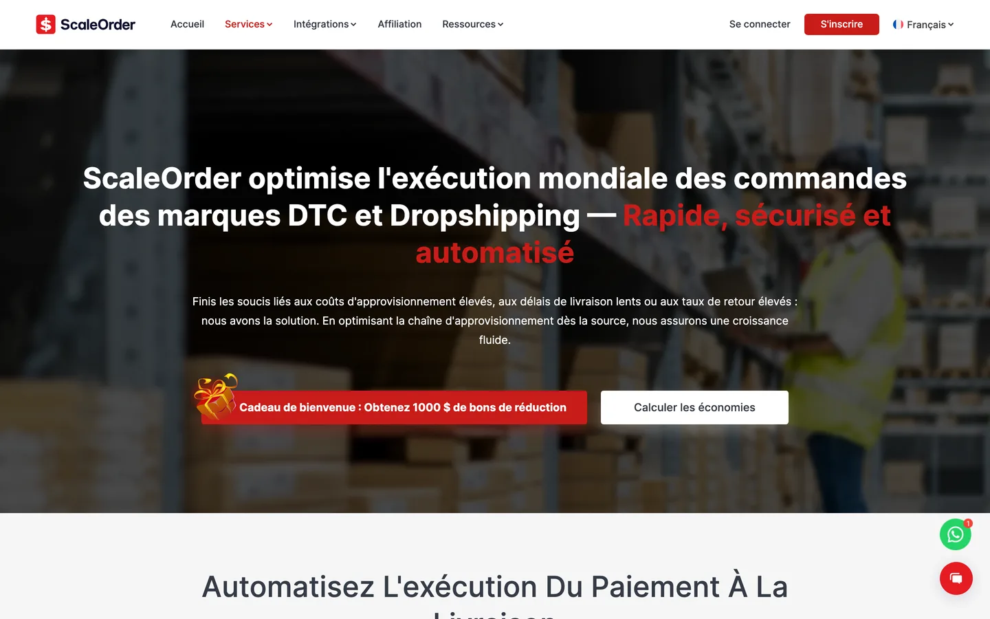 ScaleOrder avis 2026 : fulfillment omnicanal pour dropshipping ScaleOrder avis 2026 : fulfillment omnicanal pour dropshipping