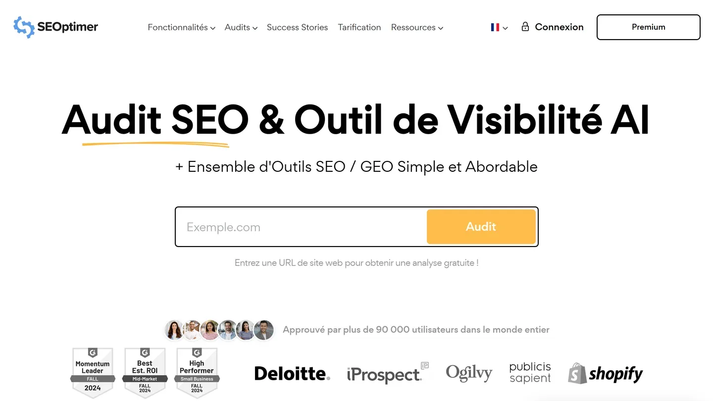 SEOptimer : avis, ce que l'audit gratuit vaut vraiment