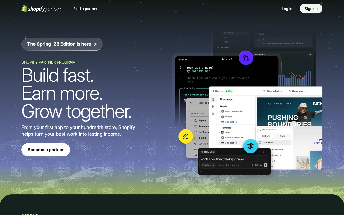 Programme Shopify Partner Programme Shopify Partner