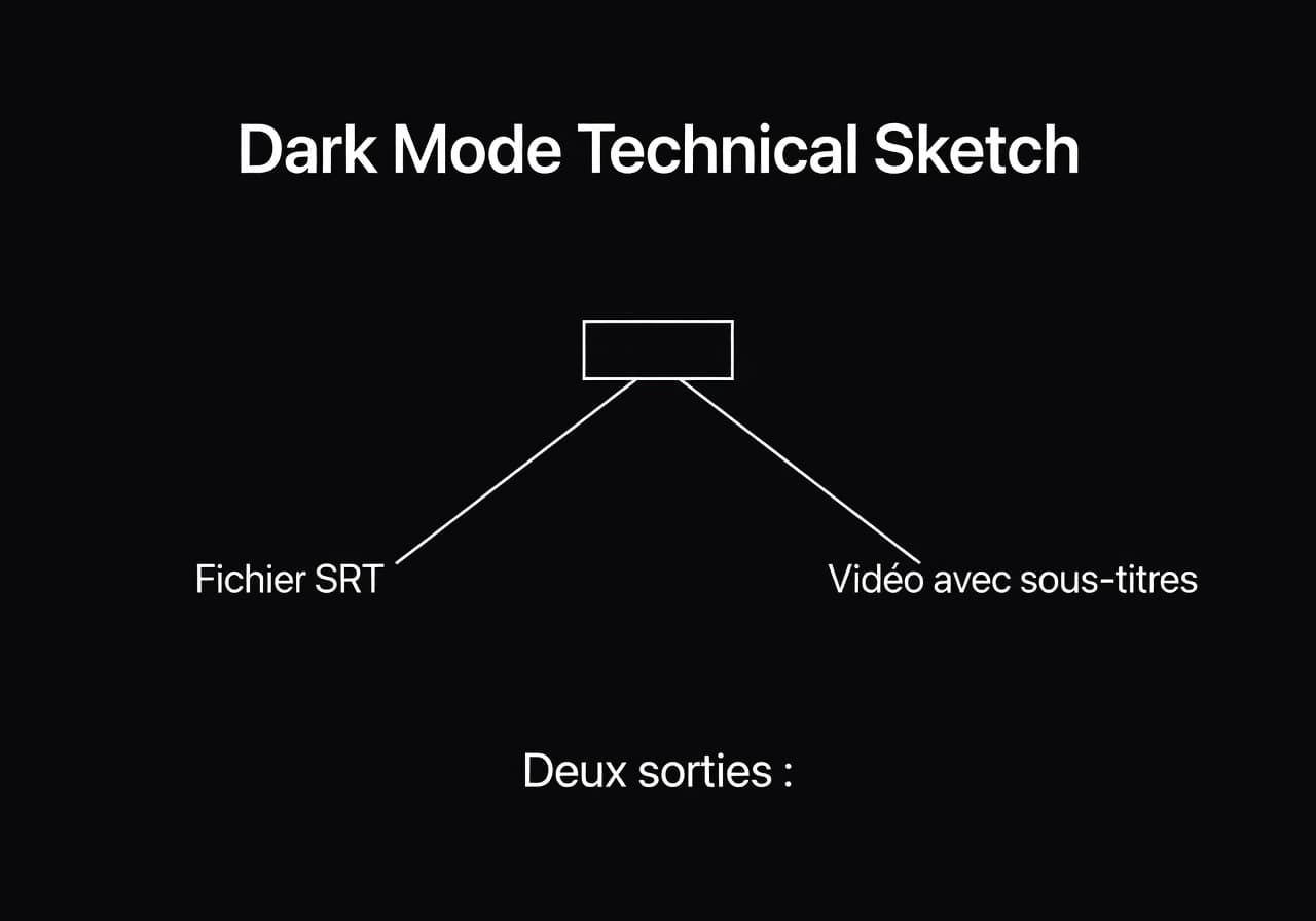 Image corps – Export SRT ou vidéo sous-titrée Image corps – Export SRT ou vidéo sous-titrée