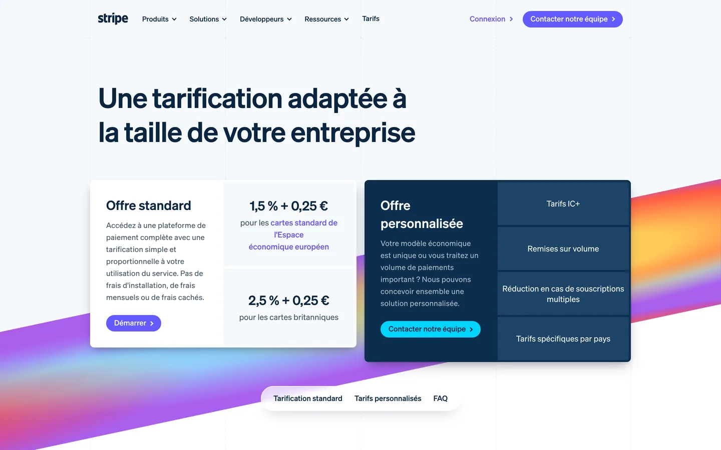 Stripe tarifs et pricing Stripe tarifs et pricing