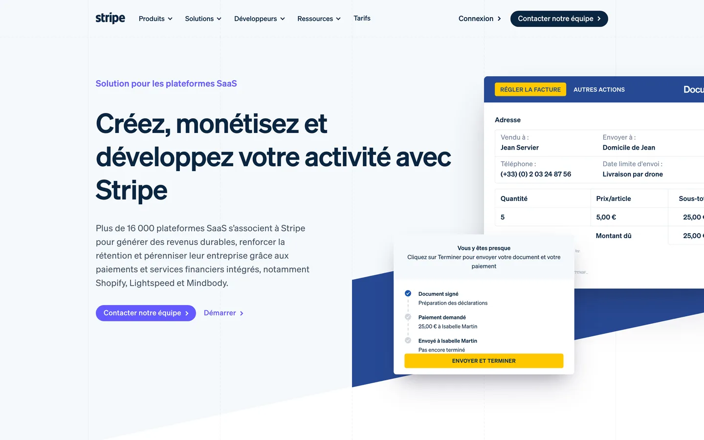 Stripe fonctionnalités et cas d'usage Stripe fonctionnalités et cas d'usage