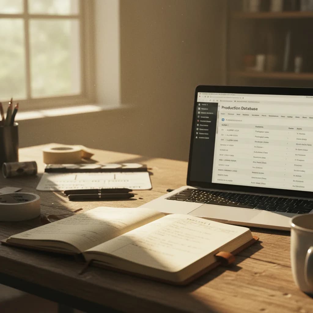 Image corps – Notion production database Image corps – Notion production database