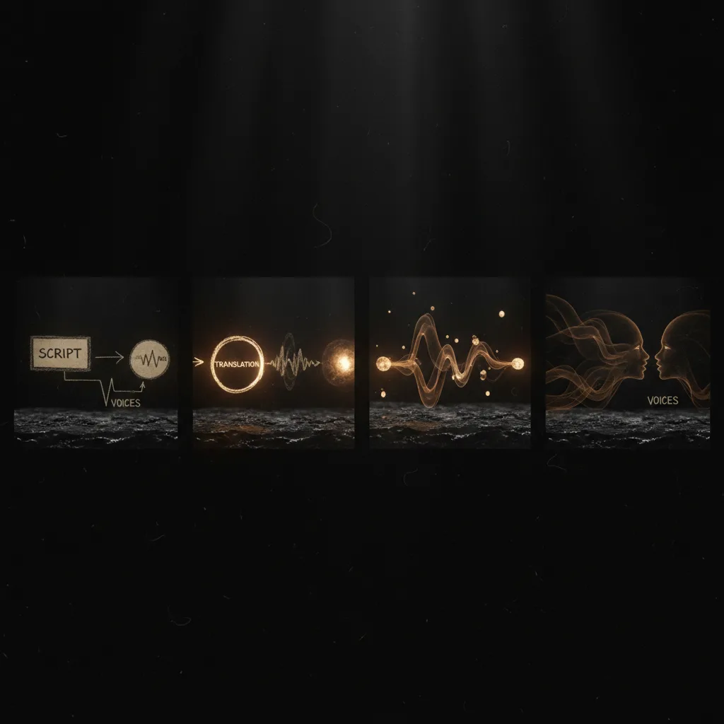 Workflow traduction et doublage multilingue Workflow traduction et doublage multilingue