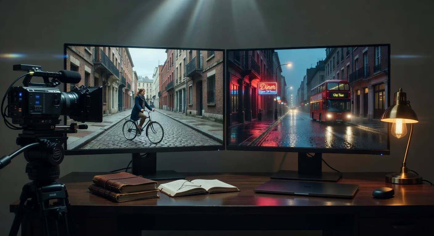 Transformer une vidéo de jour en vidéo de nuit grâce aux filtres IA