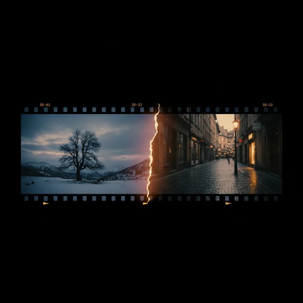 Créer des transitions invisibles entre deux clips générés par l'IA