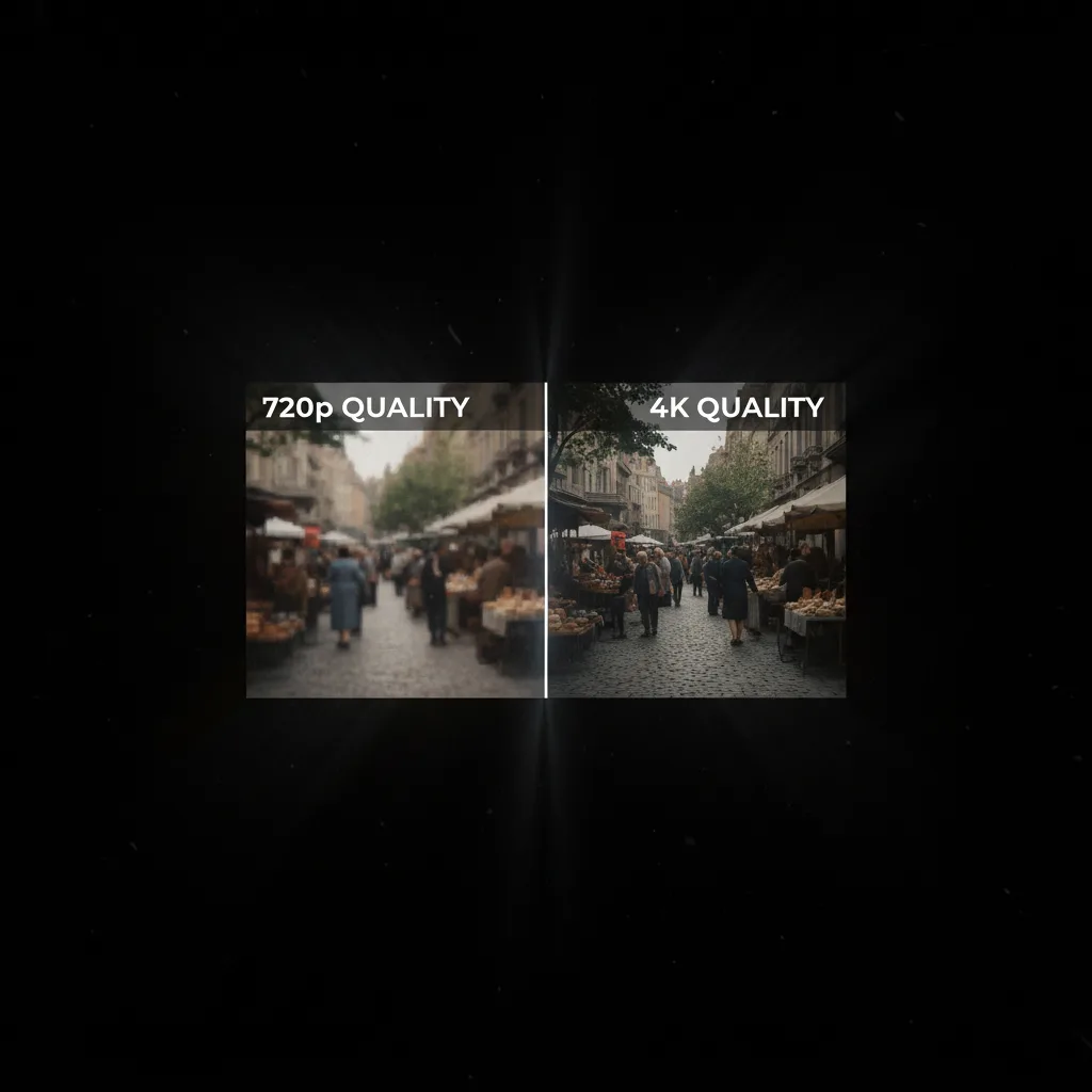 Logiciels Upscaling Vidéo IA , Comment Passer vos Générations en Ultra HD 4K avec TensorPix