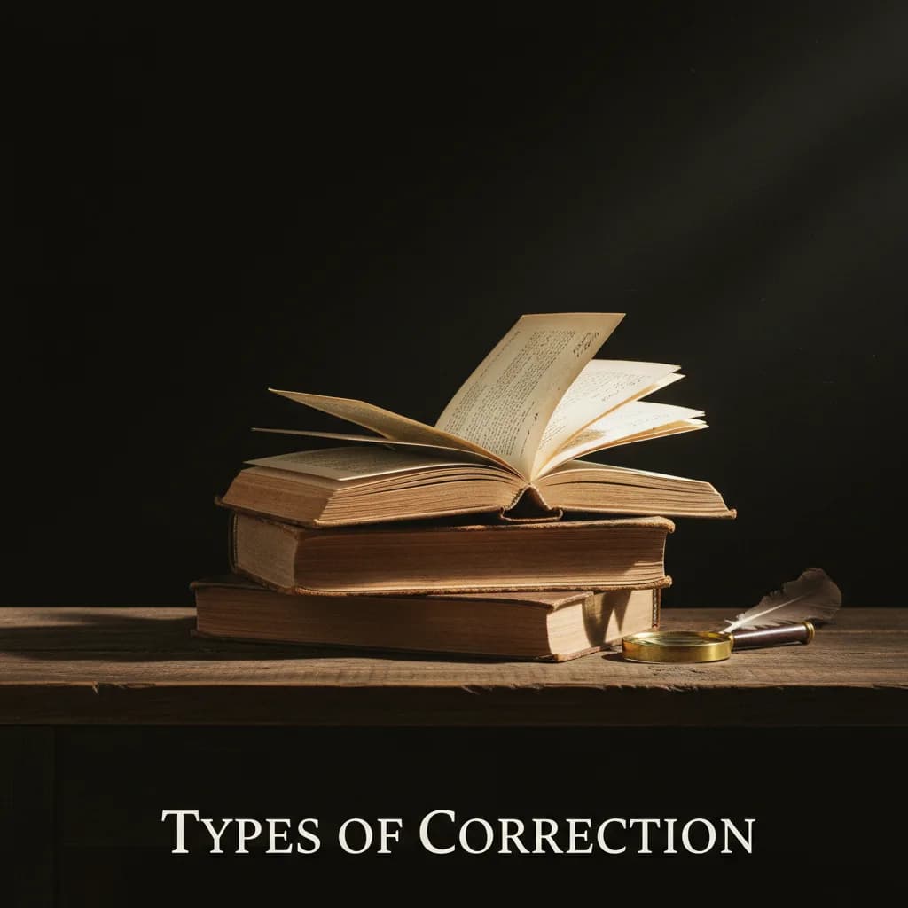 Image corps – Types de correction Image corps – Types de correction