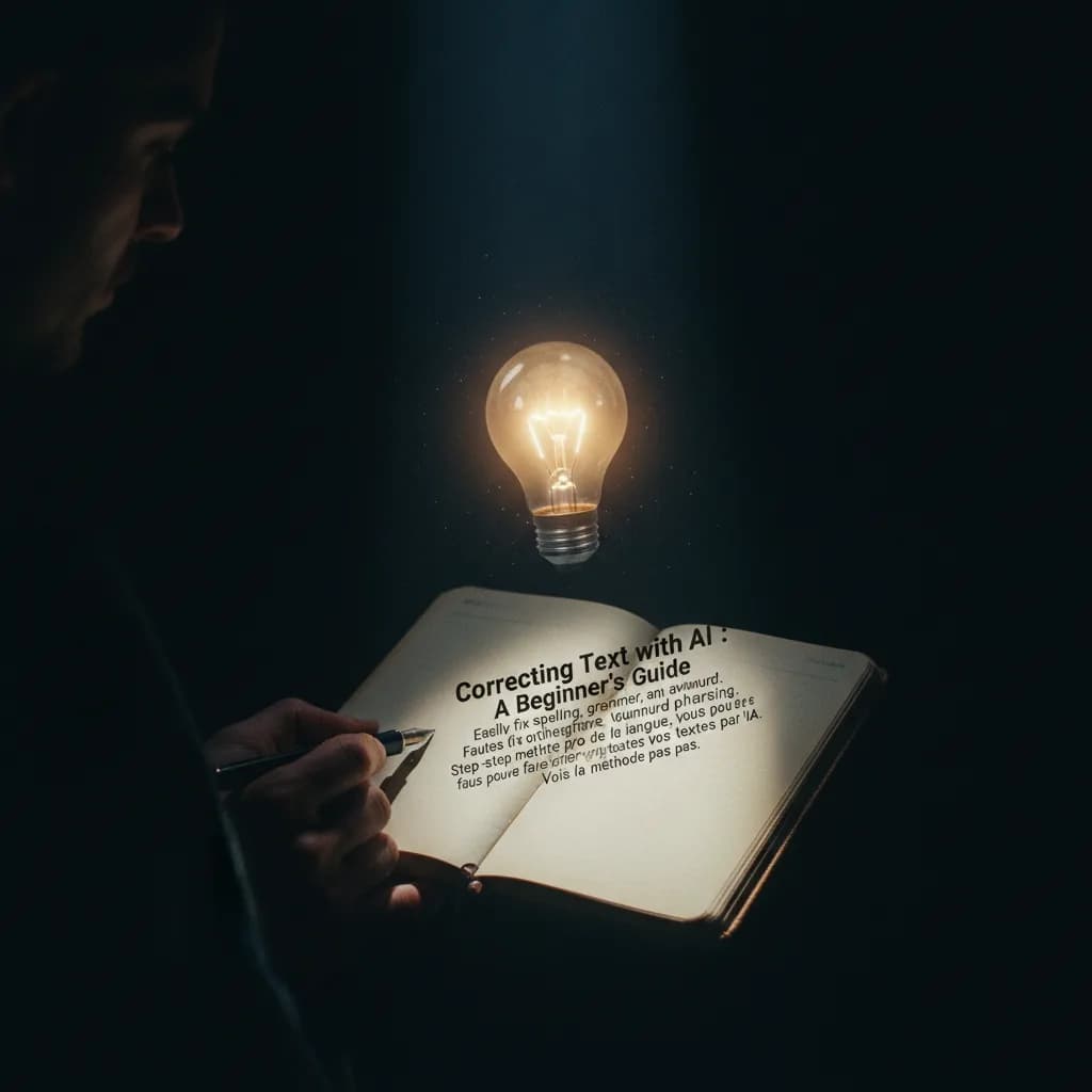Tutoriel débutant : comment utiliser l'IA pour corriger un texte facilement