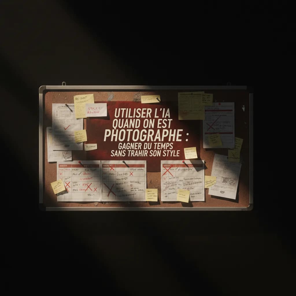 Utiliser l’IA quand on est photographe : gagner du temps sans trahir son style quality control Utiliser l’IA quand on est photographe : gagner du temps sans trahir son style quality control
