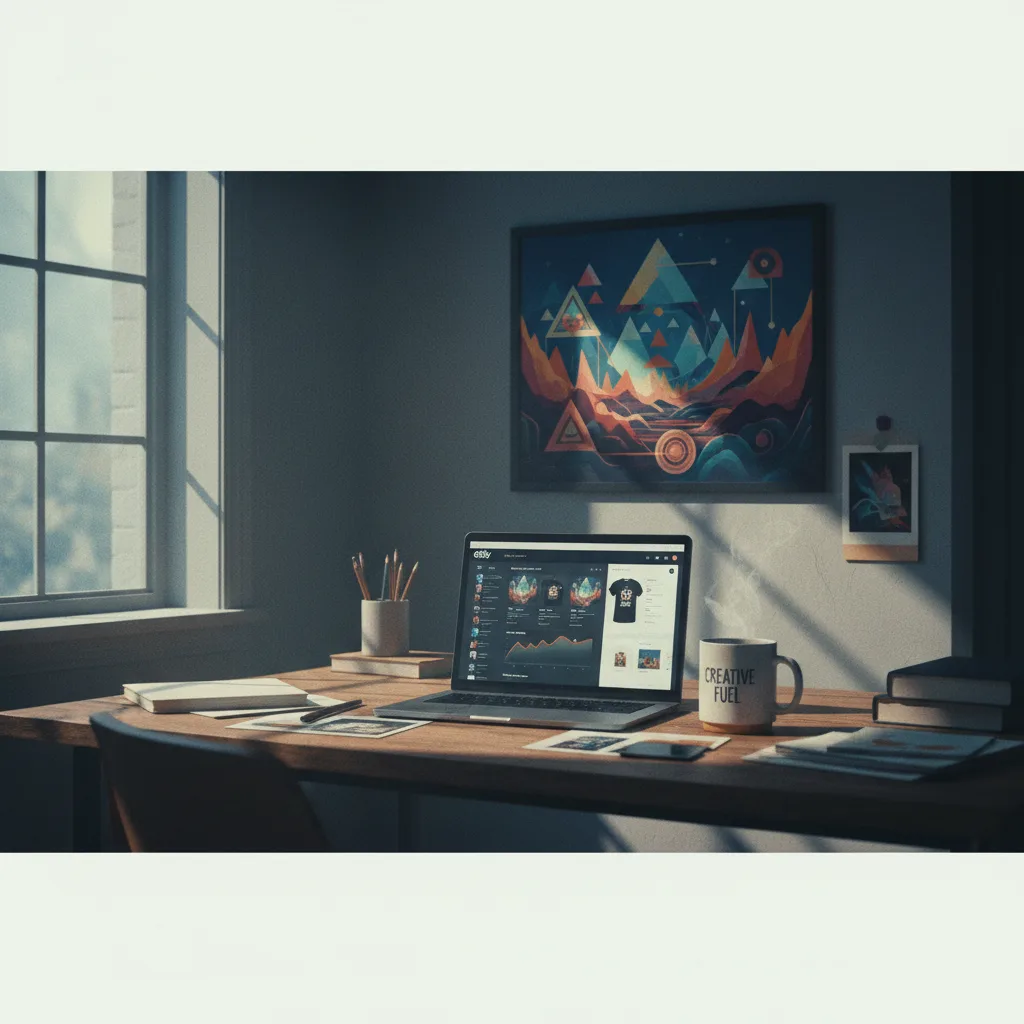 Vendre des designs générés par IA sur Etsy (Print-on-Demand)