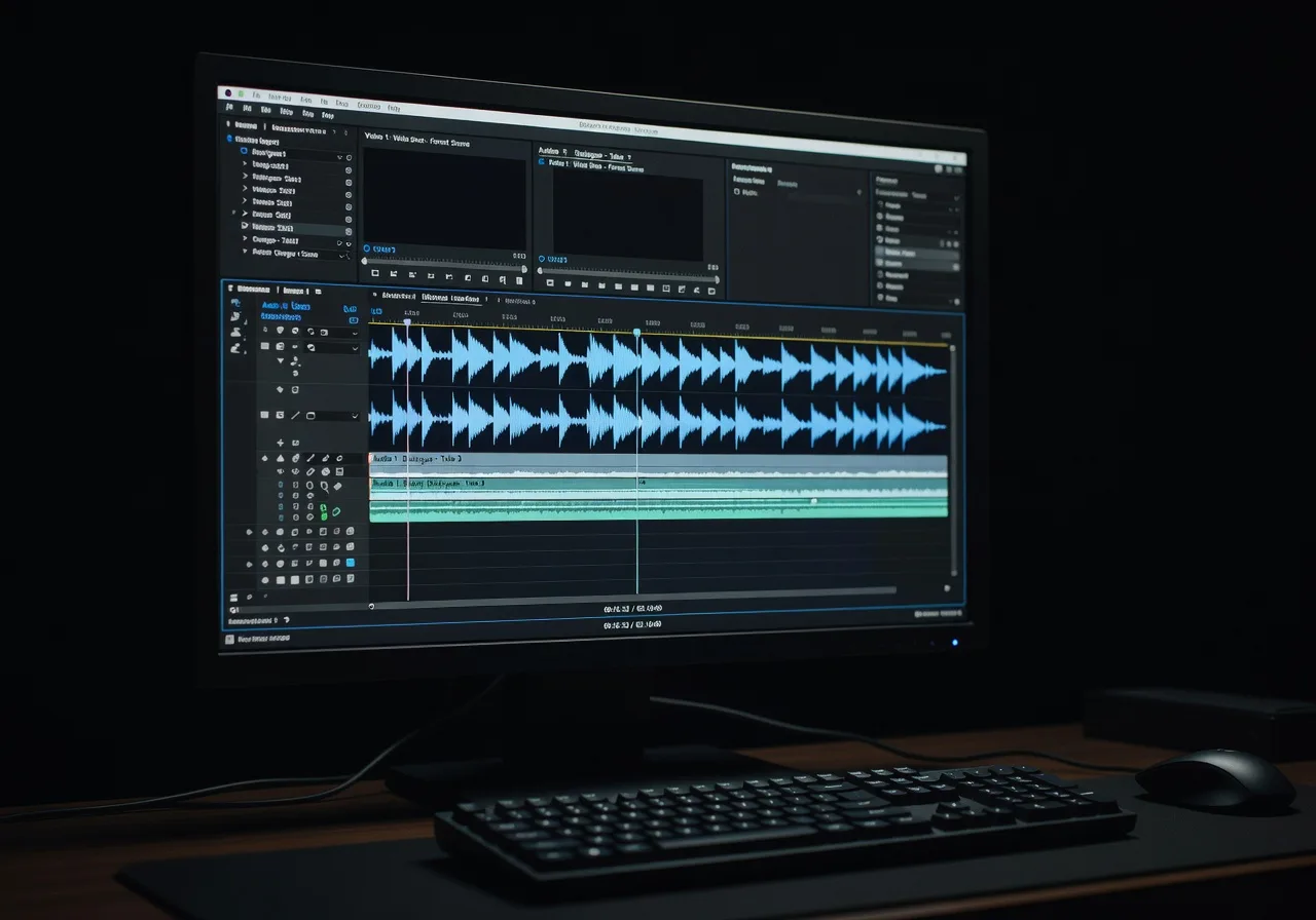 Image corps – Montage vidéo lip-sync Image corps – Montage vidéo lip-sync
