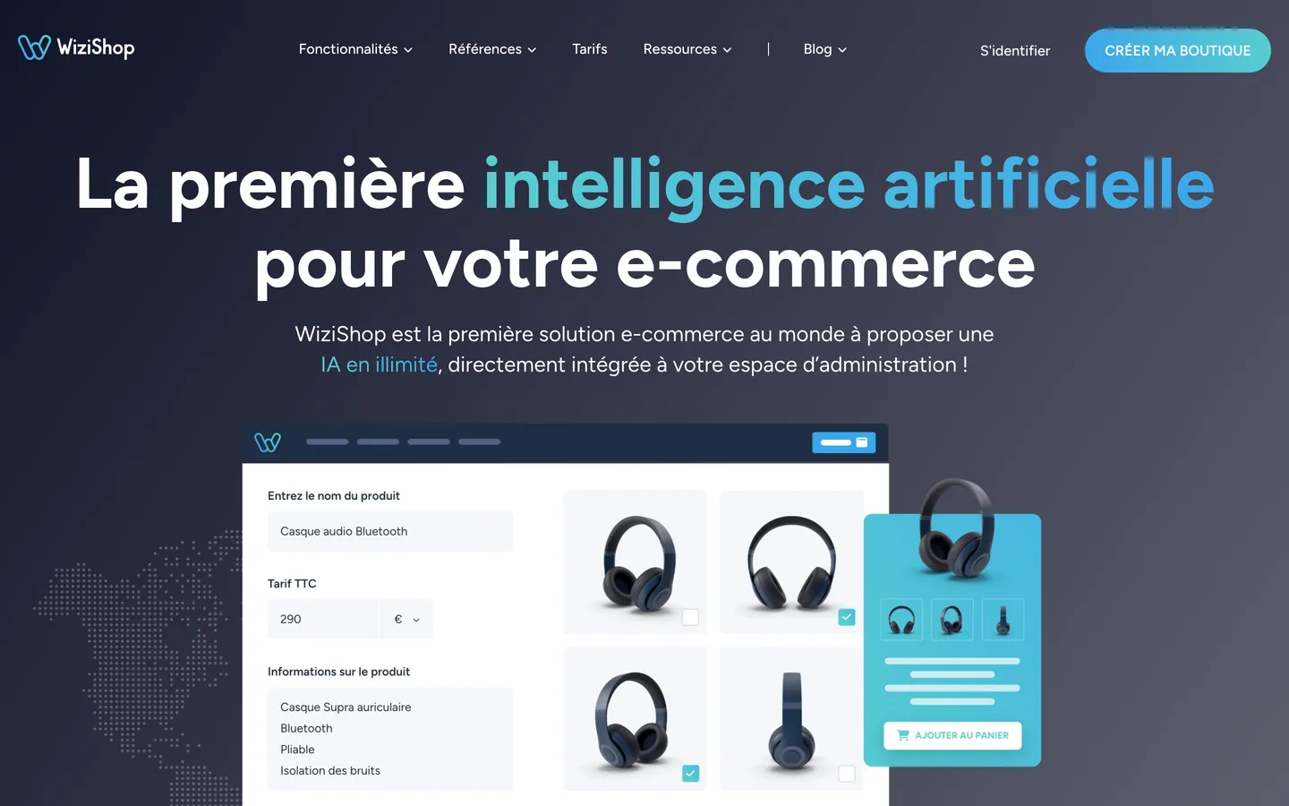 L'intelligence artificielle intégrée dans WiziShop L'intelligence artificielle intégrée dans WiziShop