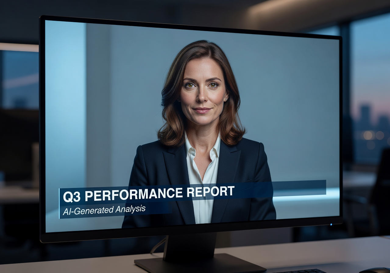 Image corps – Résultat Synthesia : avatar en formation corporate Image corps – Résultat Synthesia : avatar en formation corporate