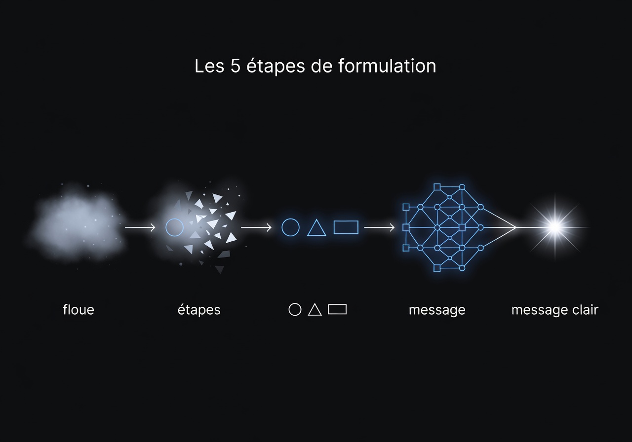 Image corps – Les 5 étapes de formulation Image corps – Les 5 étapes de formulation