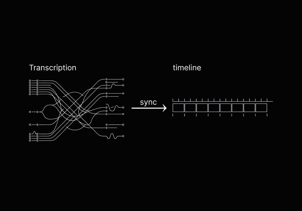 Image corps – Transcription + timeline Image corps – Transcription + timeline
