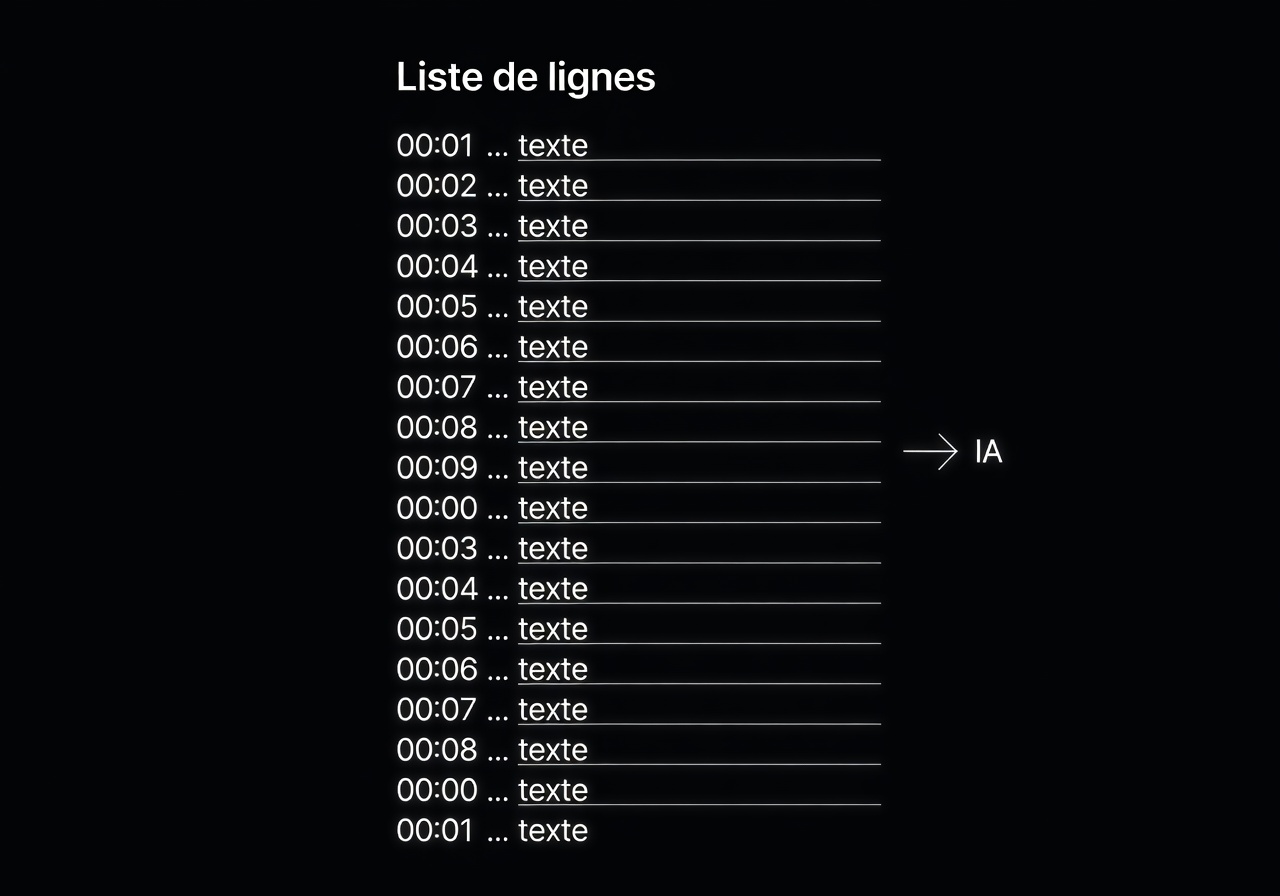 Image corps – Transcription + timecodes Image corps – Transcription + timecodes
