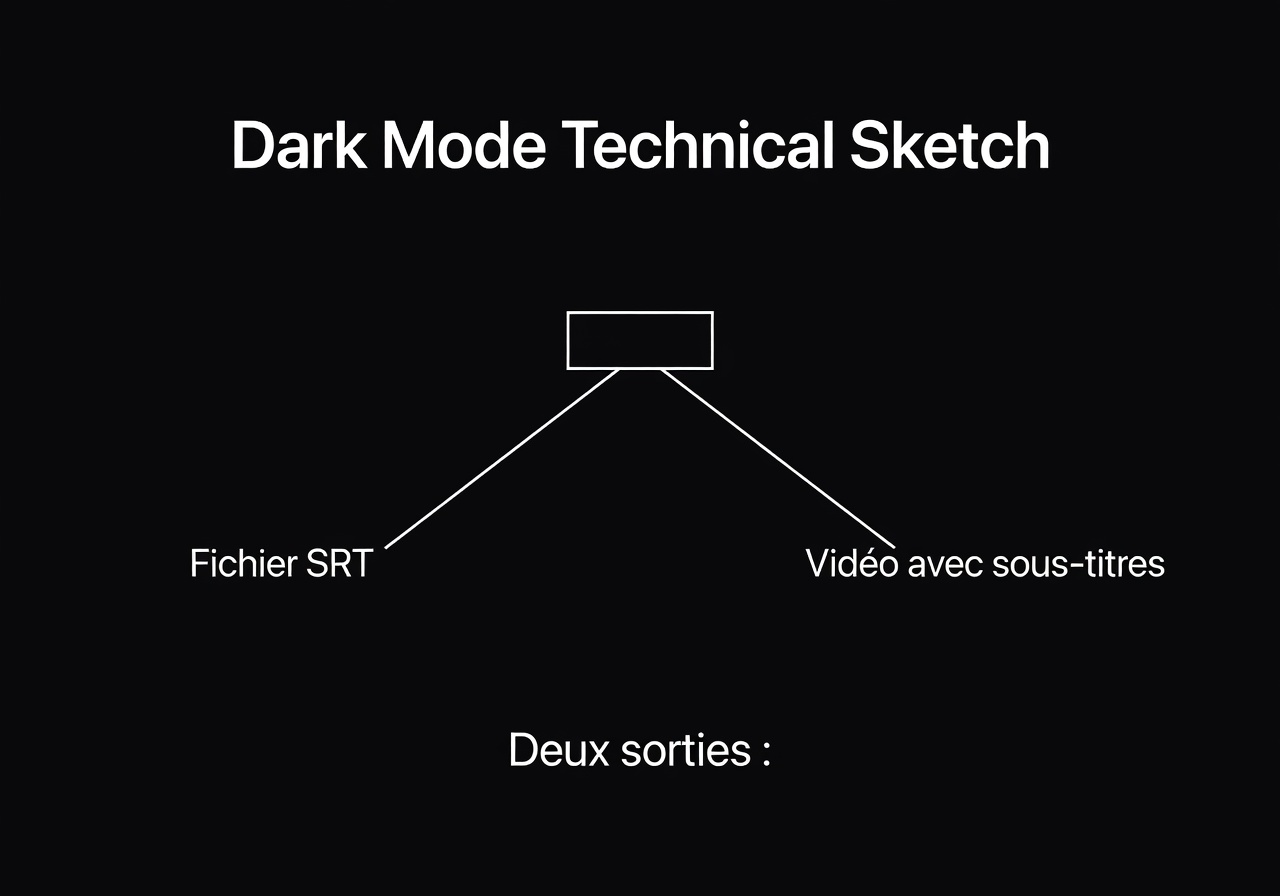 Image corps – Export SRT ou vidéo sous-titrée Image corps – Export SRT ou vidéo sous-titrée