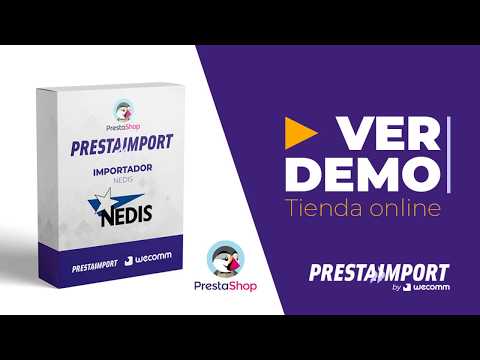 Importación a PrestaShop de Nedis - Proveedor dropshipping