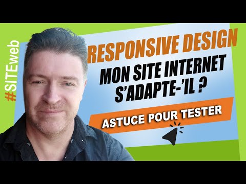 Comment tester SI un site web est RESPONSIVE design - Astuce GRATUITE