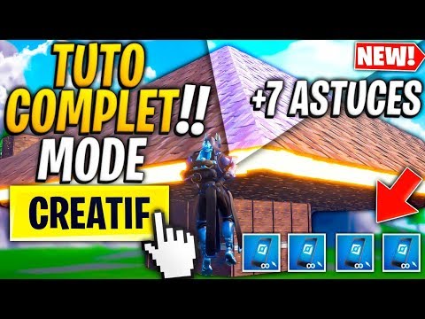 🔥TUTO COMPLET DU MODE CRÉATIF DE FORTNITE ► 7 ASTUCES QUE VOUS DEVEZ CONNAÎTRE en Saison 7