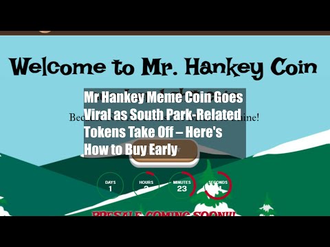 Mr Hankey Meme Coin Goes Viral as South Park-Related Tokens Take Off – Here's How to Buy Early