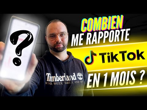 Combien me rapporte TIKTOK en 1 MOIS pour 8 Millions de vues ? [Idée de Business]