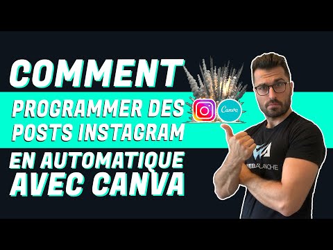 Comment programmer des posts en automatique sur Instagram avec Canva