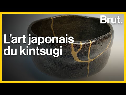 L'art traditionnel japonais du kintsugi pour réparer les objets brisés