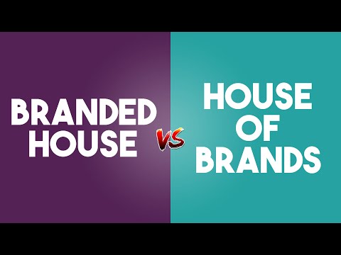 Stratégie de marque marketing : Architecture de marque (Branded House vs House of Brands)