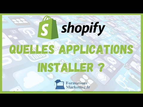 [Formation Shopify] Cours N°4 : Quelles APPLICATIONS Faut-Il Installer Sur SHOPIFY ?