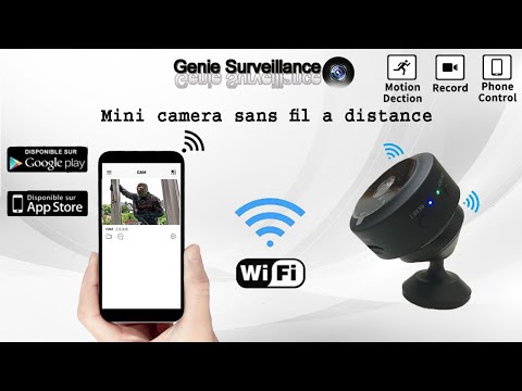 How to install a mini magnetic wifi spy camera and view it remotely