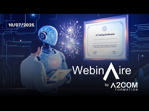 Webinaire – Découvrez notre formation IA éligible au CPF