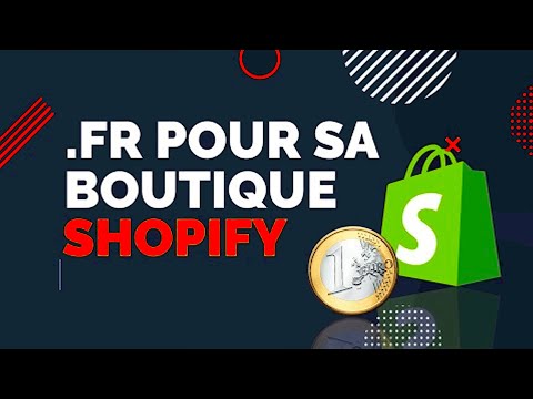 NOM DE DOMAINE POUR SA BOUTIQUE SHOPIFY A 1€