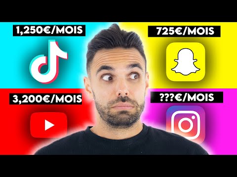 Comment gagner de l'argent sur TOUS les réseaux sociaux. Et découvre COMBIEN!