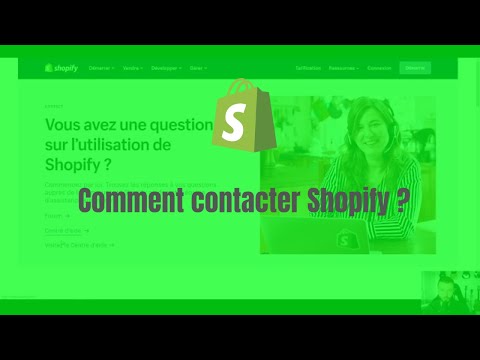 Comment contacter le support Shopify par mail ou téléphone ?