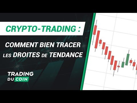 CRYPTO-TRADING : COMMENT TRACER DES DROITES DE TENDANCE FIABLES