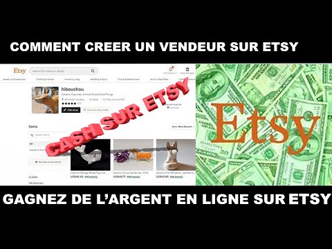 COMMENT CRÉER UNE BOUTIQUE SUR ETSY ET FAIRE DU DROPSHIPPING EN 2023