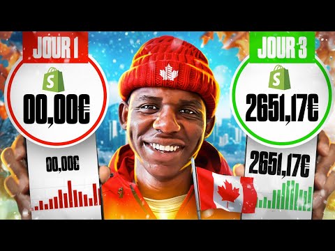 J'ai Essayé Le Dropshipping au CANADA avec 250 euros de Budget ..( La Boutique explose ENCORE 😰) EP3