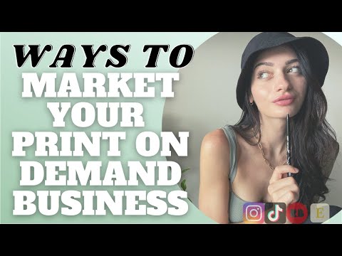 how to market print on demand- quick marketing strategies with examples