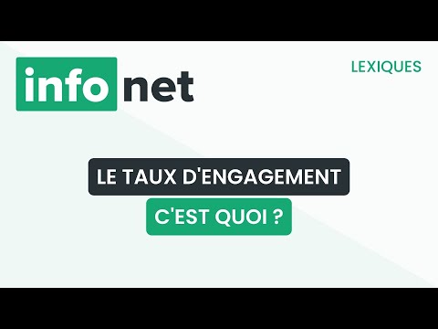 Le taux d'engagement, c'est quoi ? (définition, aide, lexique, tuto, explication)