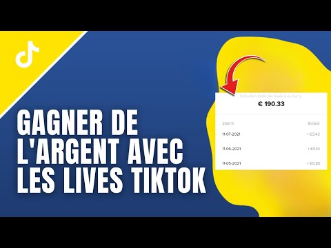 Comment gagner de l'argent avec les lives TikTok ?