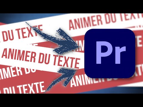 Comment animer du texte sur Premiere Pro (FORMATION COMPLÈTE POUR DÉBUTANT)