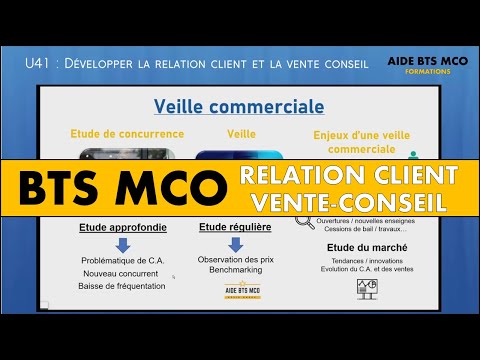 AIDE BTS MCO | Veille concurrentielle ou étude de concurrence ? | Relation client et vente conseil