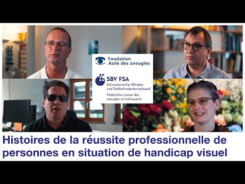 Histoires de la réussite professionnelle de personnes en situation de handicap visuel