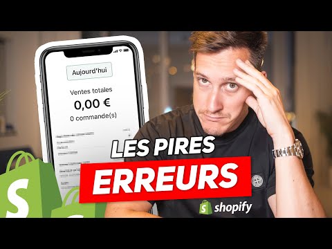 10 Erreurs à Éviter en Dropshipping (Shopify)