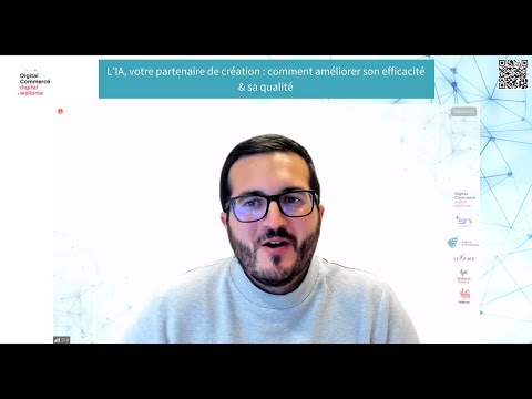 #digitalcommerce webinaire &quot;L'intelligence artificielle, votre partenaire de création&quot; - 16/10/2023