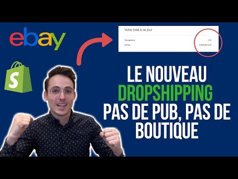 10,000€ en Dropshipping SANS PUB ET SANS BOUTIQUE